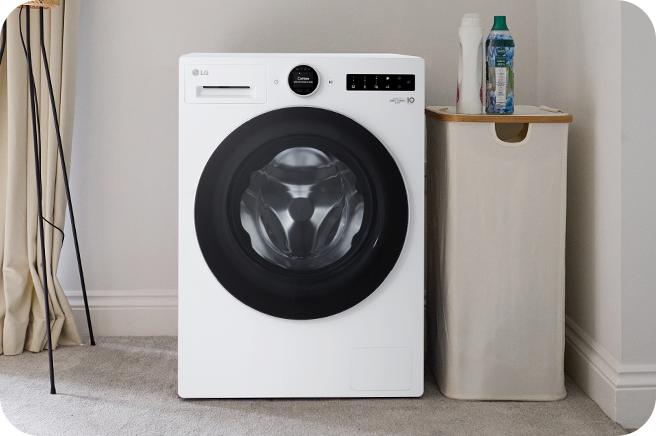 Afbeelding van het gebruik van de LG Washing Machine.