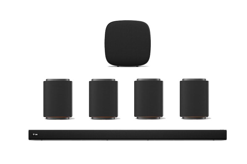 LG Sound Suite H7 + Sound Suite M7 x4 + Sound Suite W7, H7M7W7.M7M7M7001