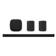 Vooraanzicht van Sound Suite meeslepende Suite 7 Pro (set) met 2 surroundluidsprekers en subwoofer (H7 + M7 2ea + W7) H7.M7M7W7001