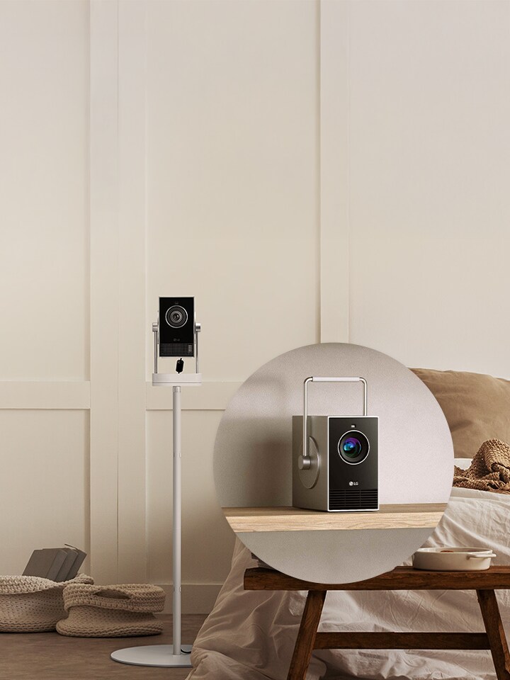 LG CineBeam Q + stand bundel