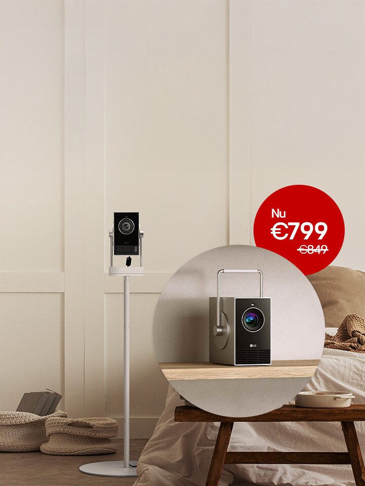 LG CineBeam Q + stand bundel