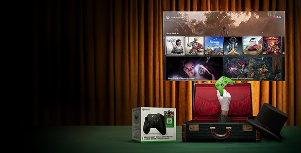 LG QNED + XBOX