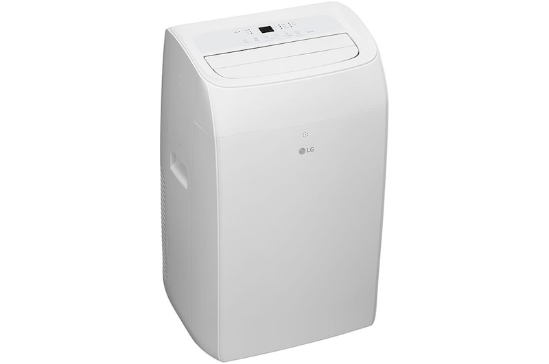 Angled front view of LG Mobiele Airconditioner