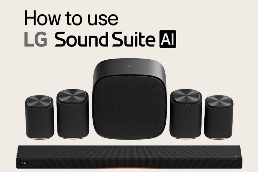 Hoe stel je LG Sound Suite in en pas je het aan? Hoe stel je LG Sound Suite in en pas je het aan?
