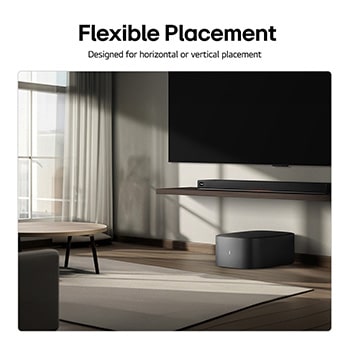 LG M5:  ch. 1.1.1 draadloze speaker met ruimtelijke geluidsuitbreiding en Dolby Atmos FlexConnect, M5
