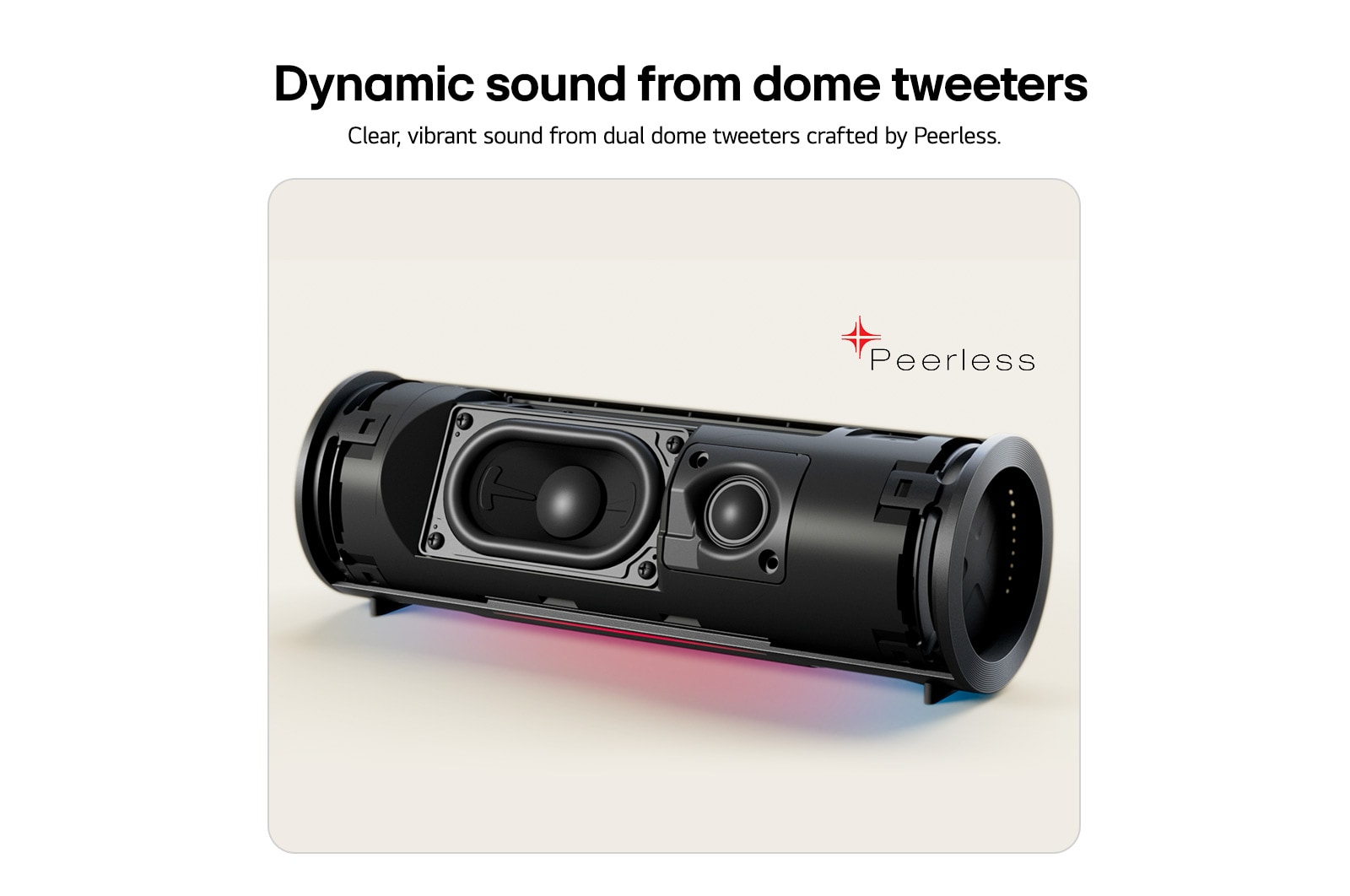 USP card: Dome tweeter