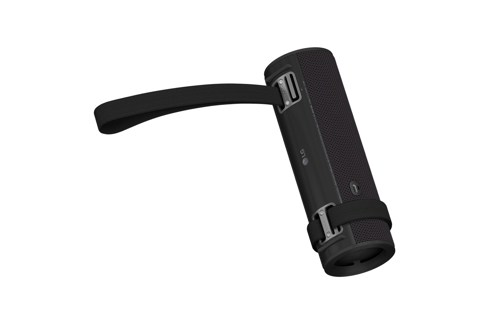 bottom view with handle untied