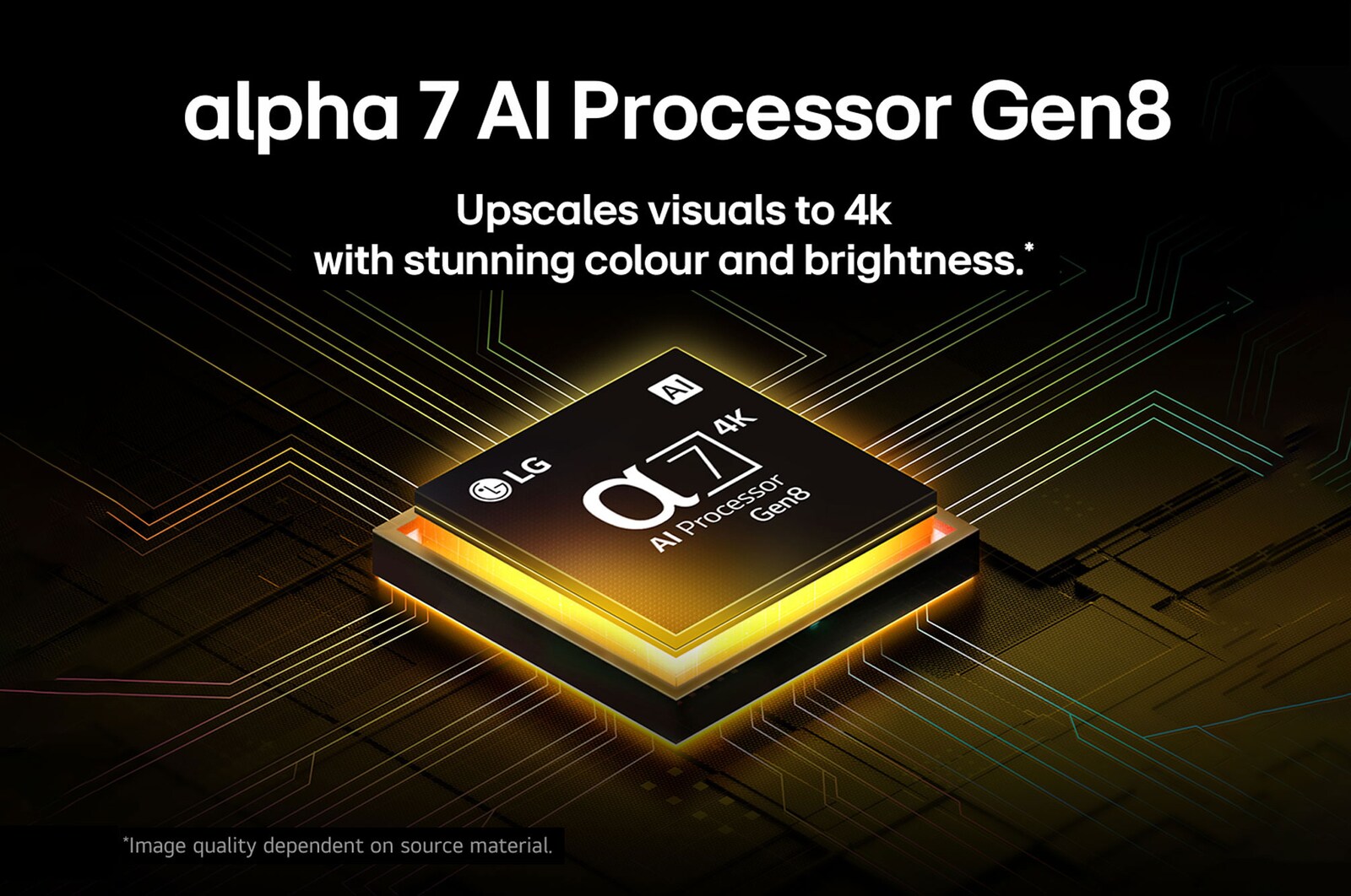 alpha 7 ai processor gen8