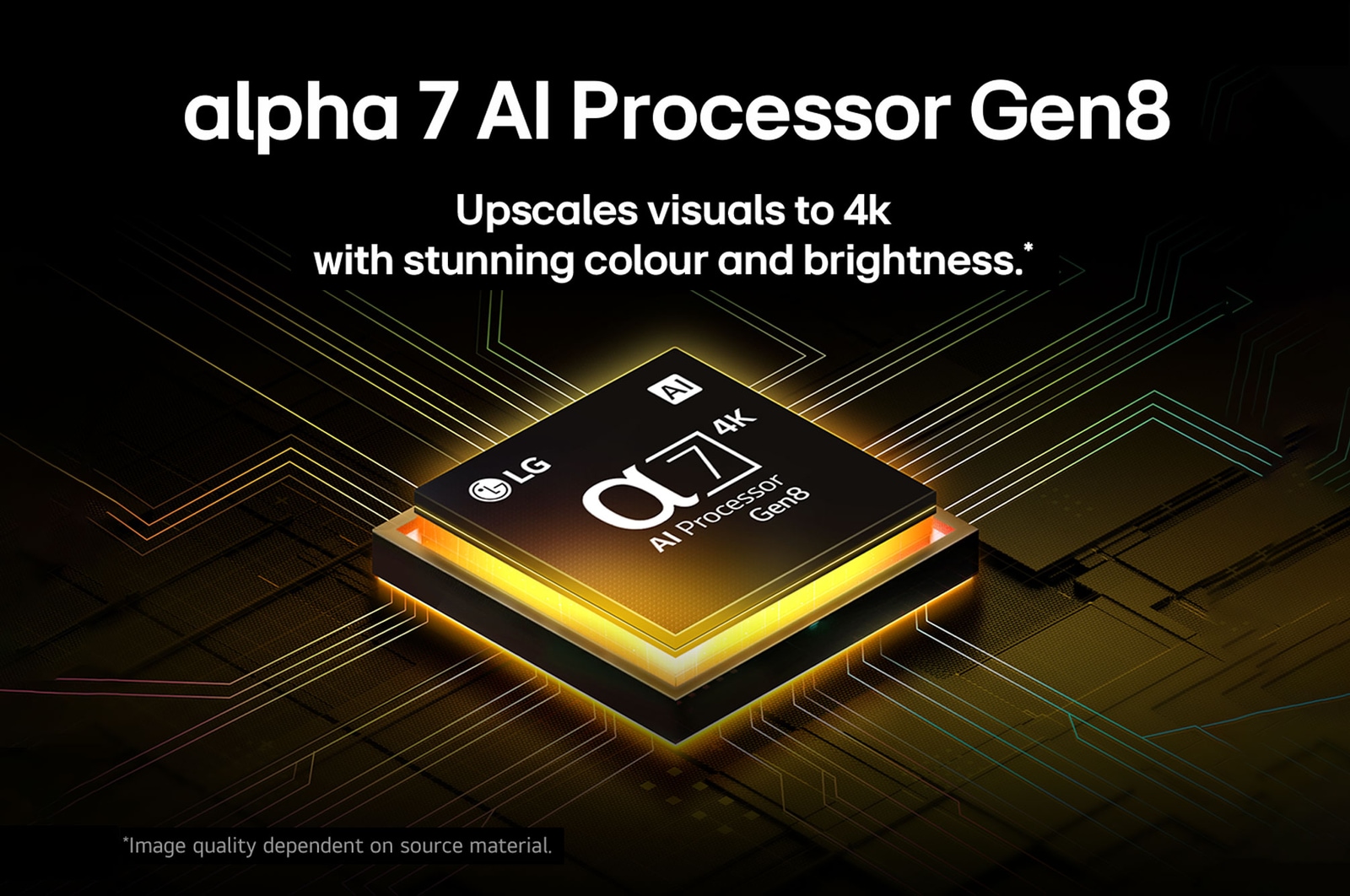 alpha 7 ai processor gen8
