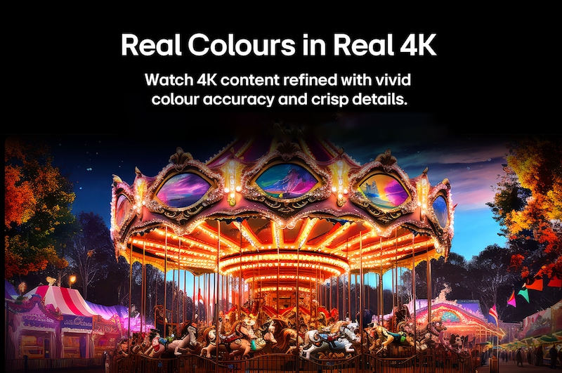 Real Colours in Real 4K