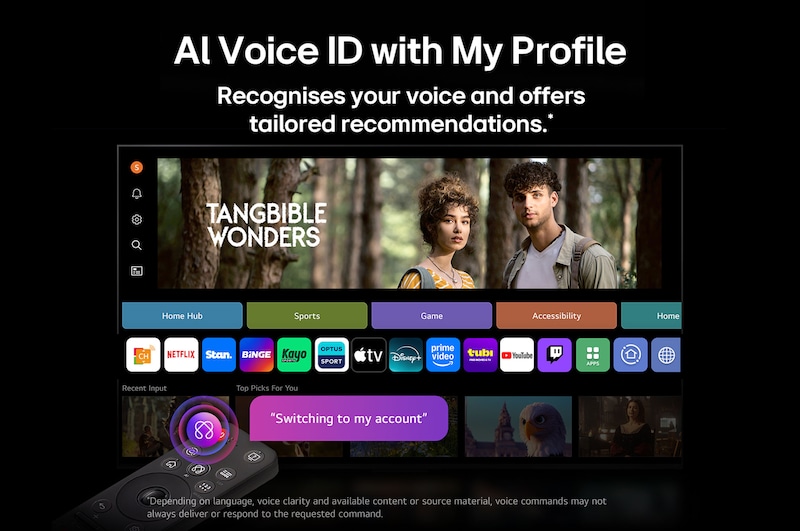 AI Voice ID with My Profile