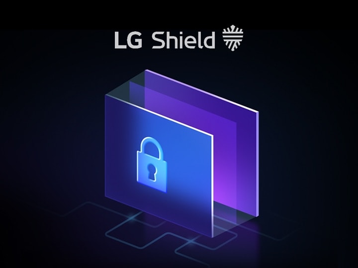 Lock on a folder icon to showcase powerful encryption.