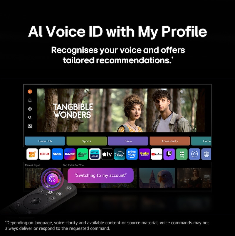 LG 97 Inch LG SIGNATURE OLED M5 4K Smart TV with Wireless Video & Audio Transfer, OLED97M56LA