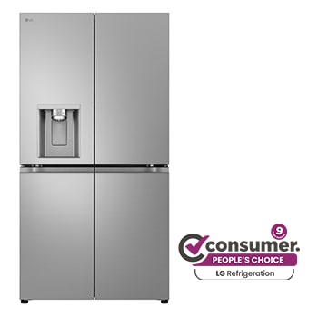 Front view of 637L French Door Fridge - Plumbed GF-L700PL