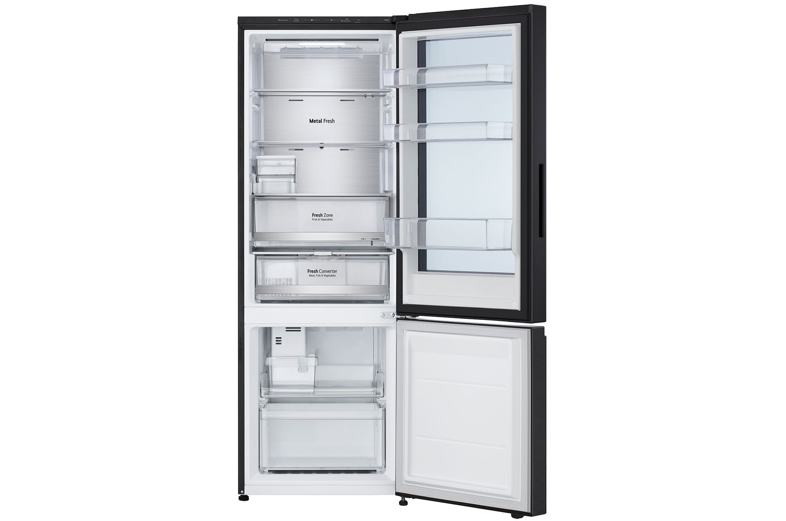 LG 340L Bottom Mount Fridge - InstaView, GB-V300MBL
