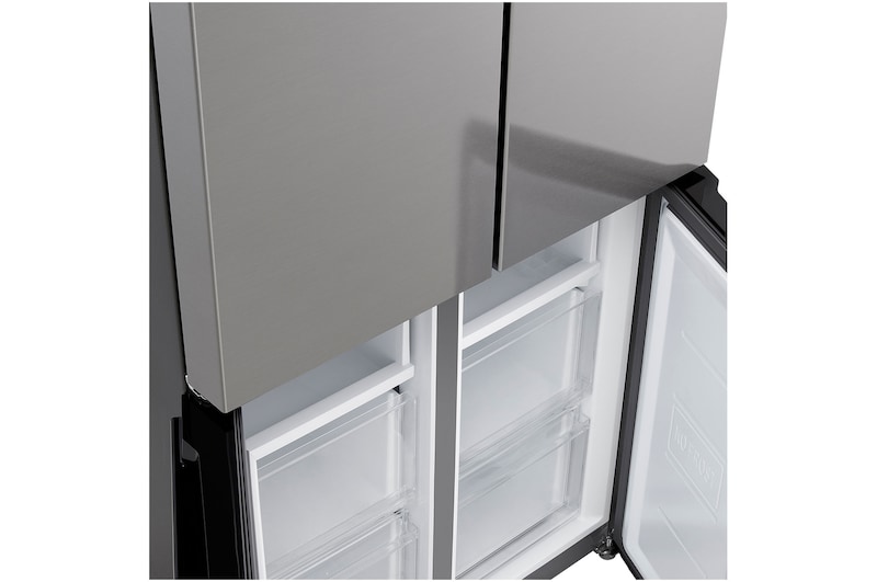 bottom fridge door open