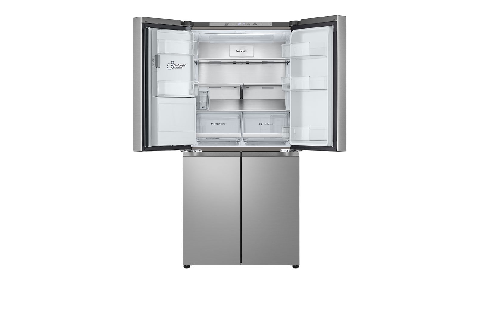 LG 506L Slim French Door Fridge - Non-Plumbed, GF-LN500PL
