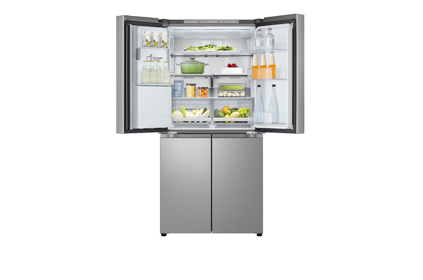 LG 506L Slim French Door Fridge - Non-Plumbed, GF-LN500PL
