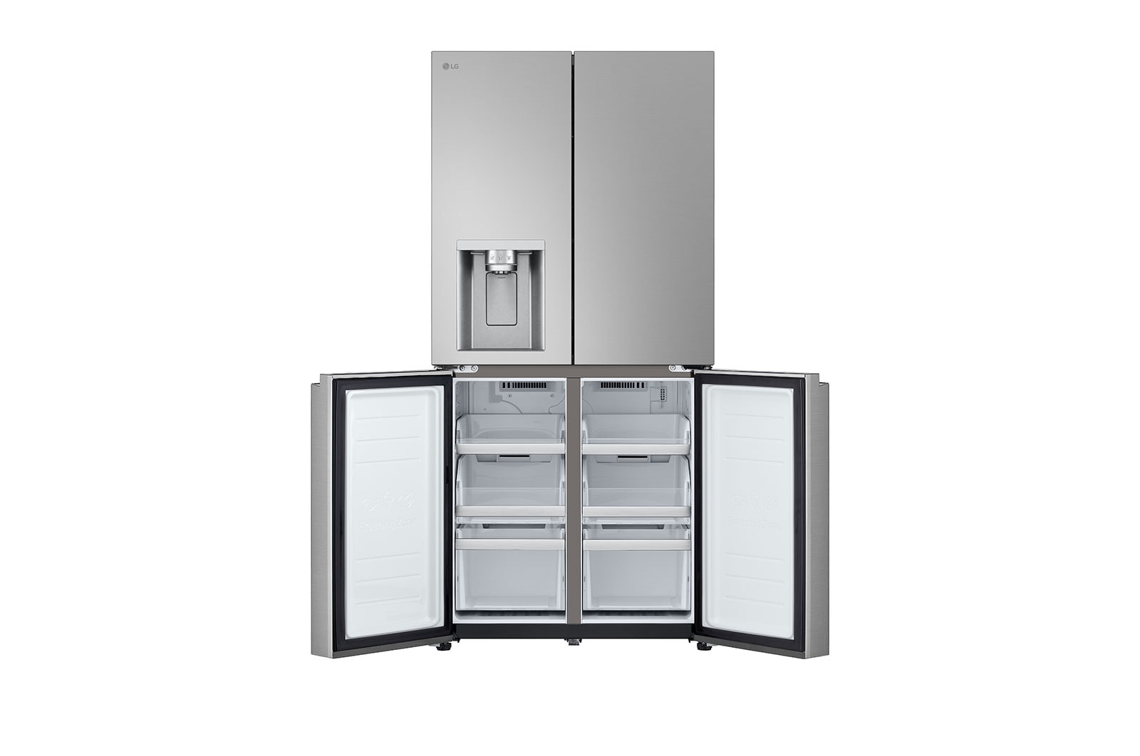 LG 506L Slim French Door Fridge - Non-Plumbed, GF-LN500PL