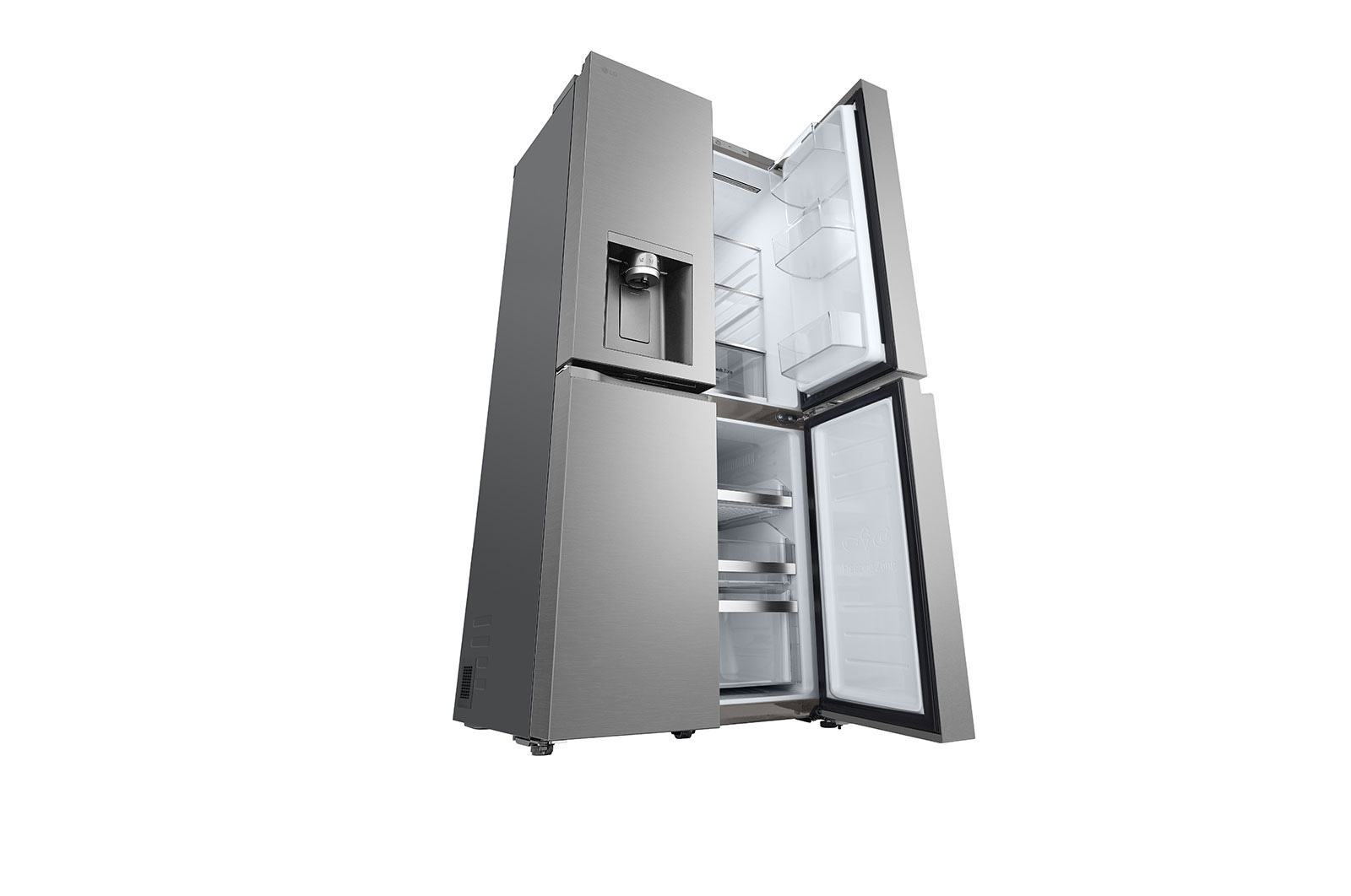 LG 506L Slim French Door Fridge - Non-Plumbed, GF-LN500PL