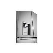 LG 506L Slim French Door Fridge - Non-Plumbed, GF-LN500PL