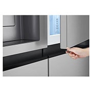 LG 635L Side by Side Fridge with Craft Ice™, GS-D600PLC
