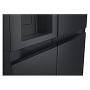 LG 635L Side by Side Fridge - Plumbed, GS-L600MBL