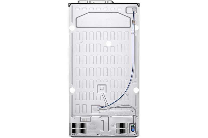 LG 635L Side by Side Fridge - Plumbed, GS-L600MBL