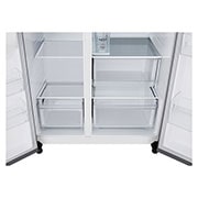 LG 641L Side by Side Fridge - Non-Plumbed, GS-N599PL