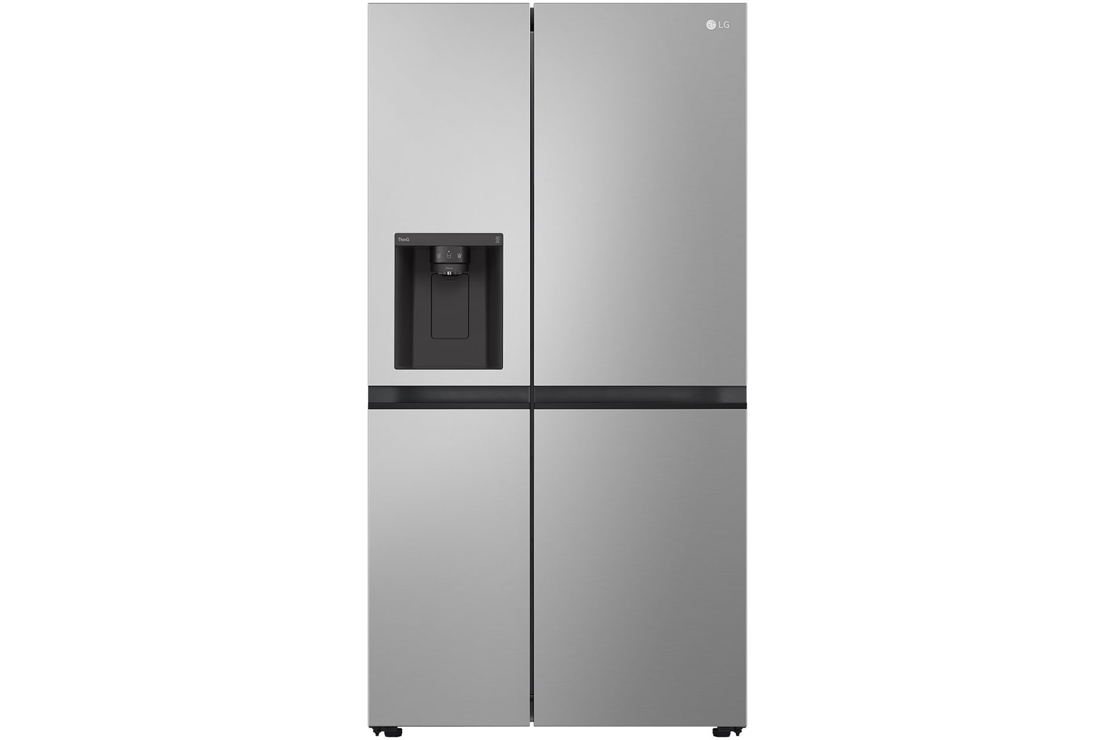 Non plumbed ice and water fridge freezer outlet