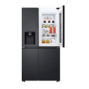 Top right  side door open with food