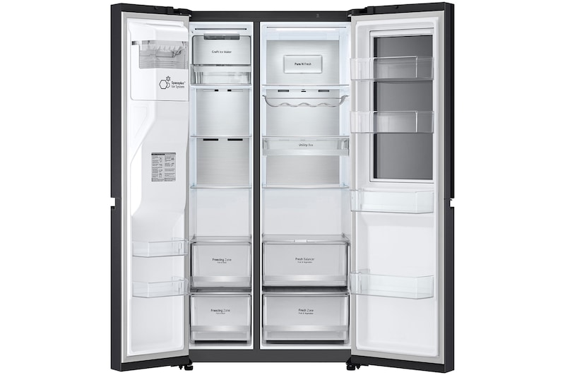 Front all door open without food