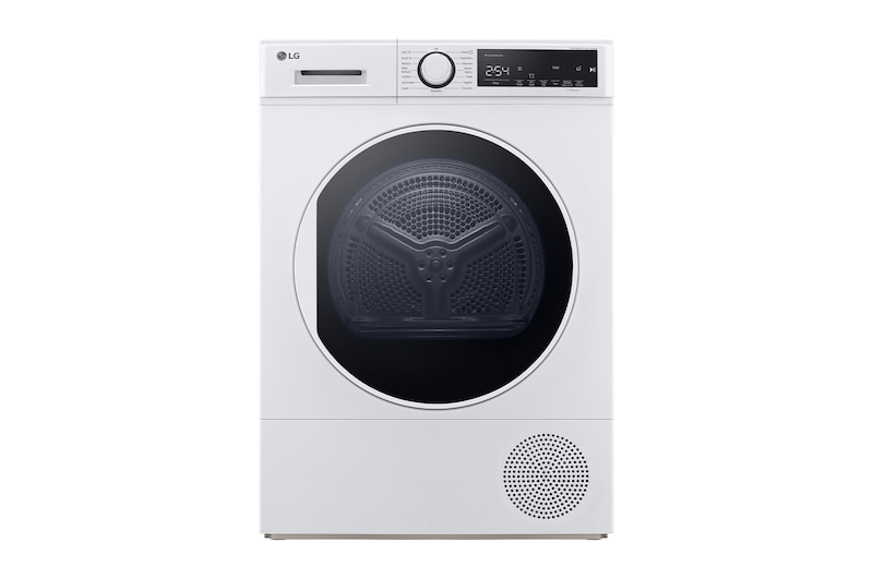 Front view of 8kg Heat Pump Dryer DVH3-08W