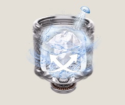 Image of PowerMotion's powerful water flow from top to bottom