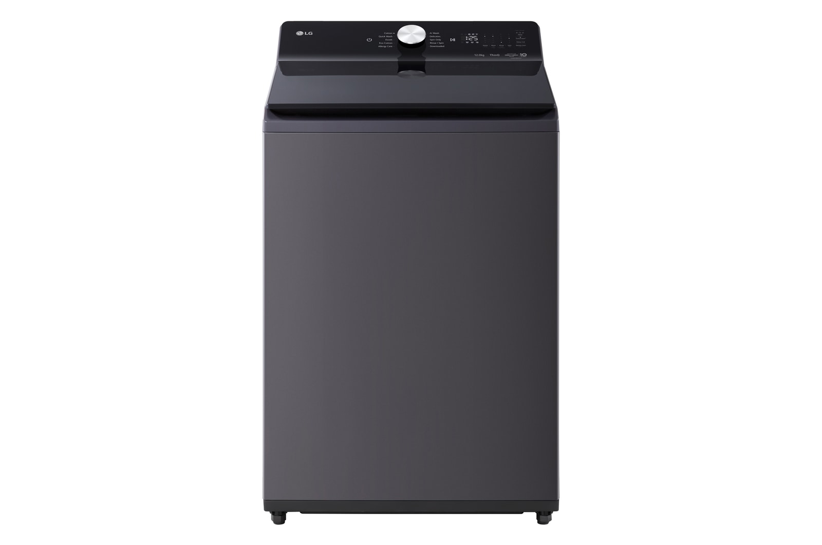 Front view of 12kg AI Top Load Washer - AI DD® WTX5-12G