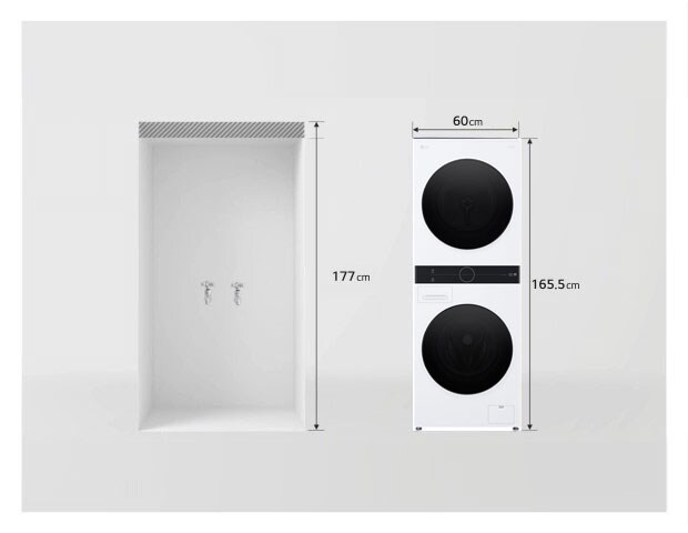 Washing machine and water connection guide video	
