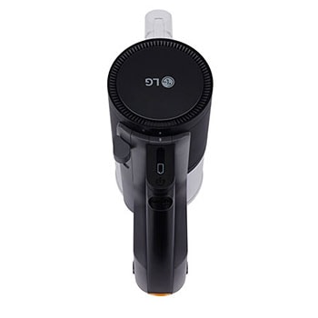 Front and side view dimensions of the LG a9l-raptor vacuum: 112cm height, 26.5cm width, 30.5cm depth