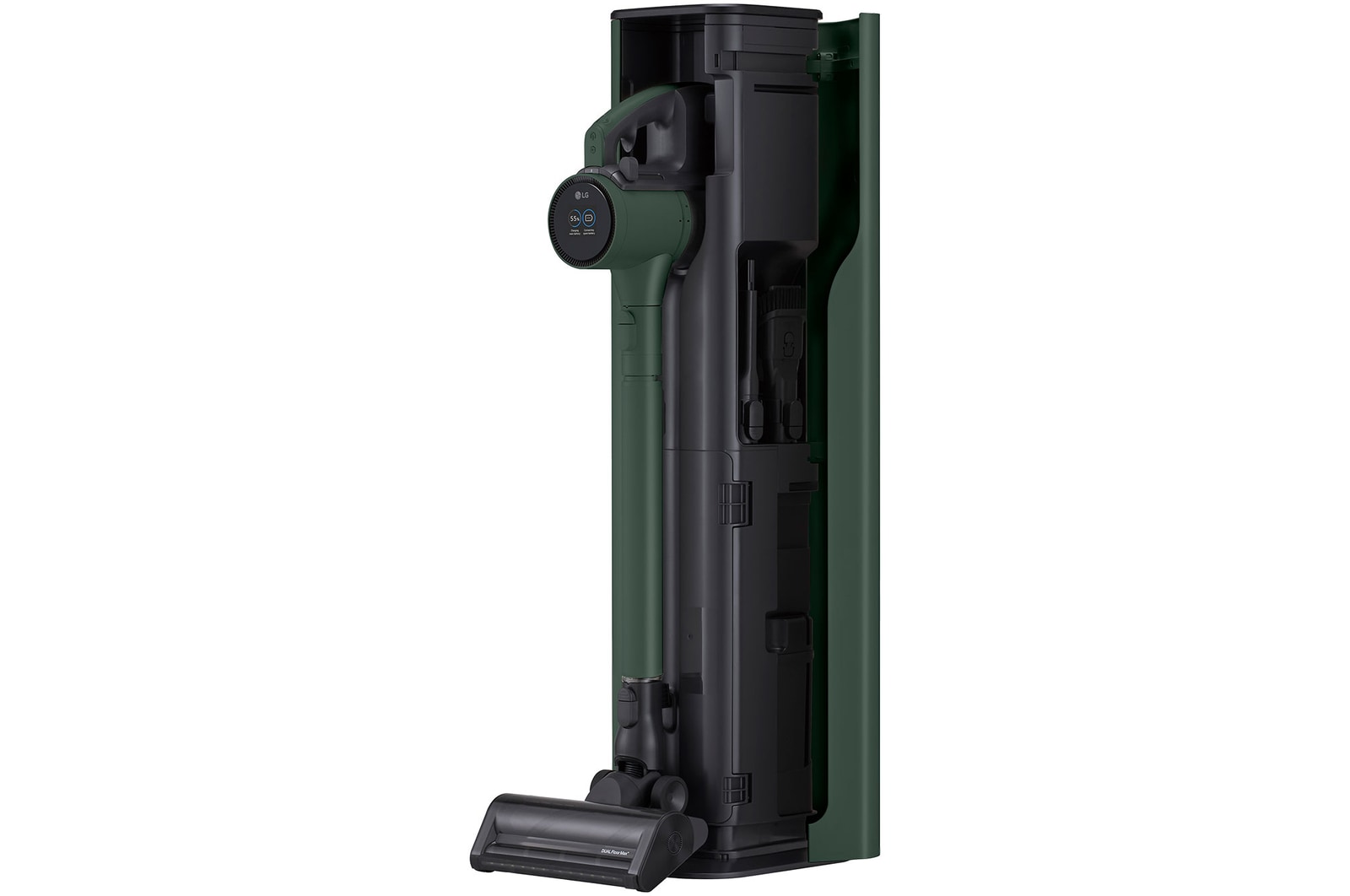 LG CordZero® Auto Emptying Handstick with LED Spray Mop + Dual Floor Max Nozzle, A9X-ULTRA2G