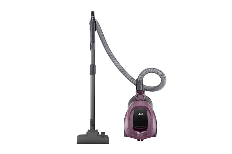 Front view of LG Bagless Vacuum - Vintage Wine C1-GW