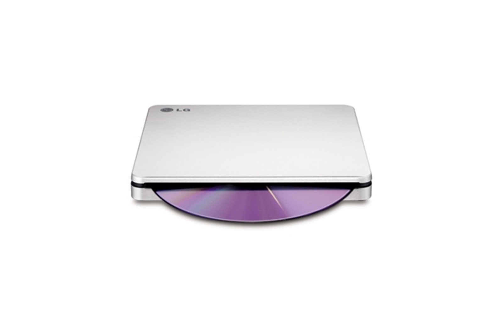 Front view of Super-Multi Blade Portable DVD Rewriter GP70NS50