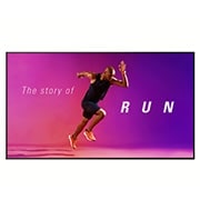 Front view of UHD Large Screen Signage Display 110UM5J-B