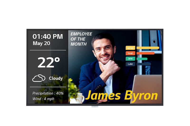 LG IP5x Dust-Proof Ultra HD Series, 43UM3DG-B