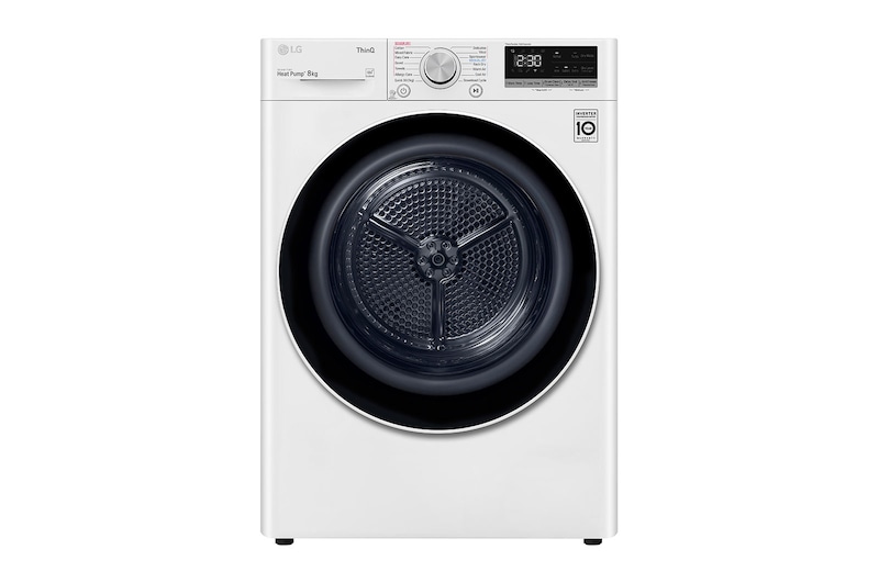 LG 8kg Heat Pump Dryer with Inverter Control, DVH5-08W
