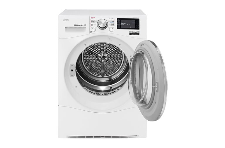 LG 9kg Centum™ Heat Pump Dryer with  Inverter Control, TD-H901MW