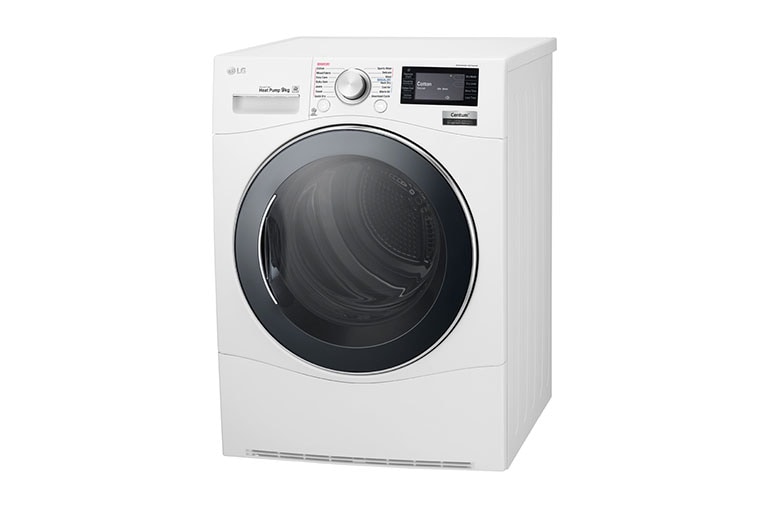 LG 9kg Centum™ Heat Pump Dryer with  Inverter Control, TD-H901MW