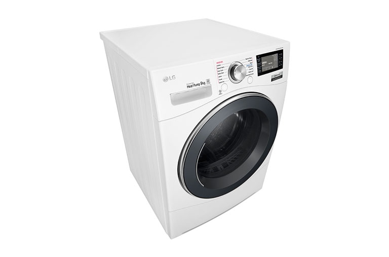 LG 9kg Centum™ Heat Pump Dryer with  Inverter Control, TD-H901MW