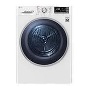 Front view of 9kg Heat Pump Dryer with Inverter Control TD-H903CMW