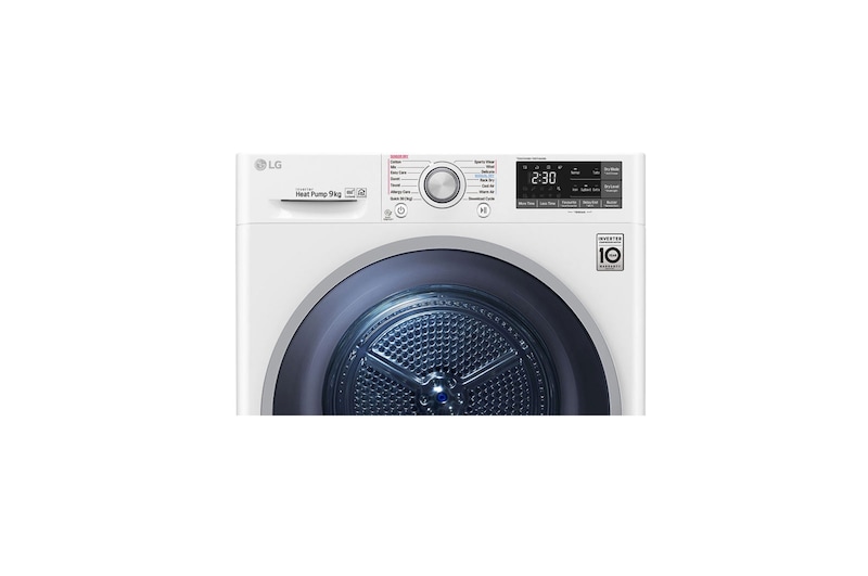 LG 9kg Heat Pump Dryer with Inverter Control, TD-H903CMW