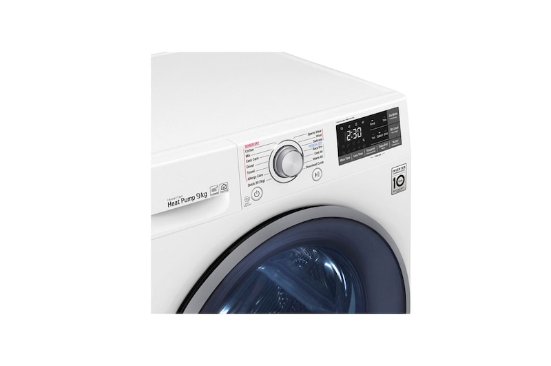 LG 9kg Heat Pump Dryer with Inverter Control, TD-H903CMW