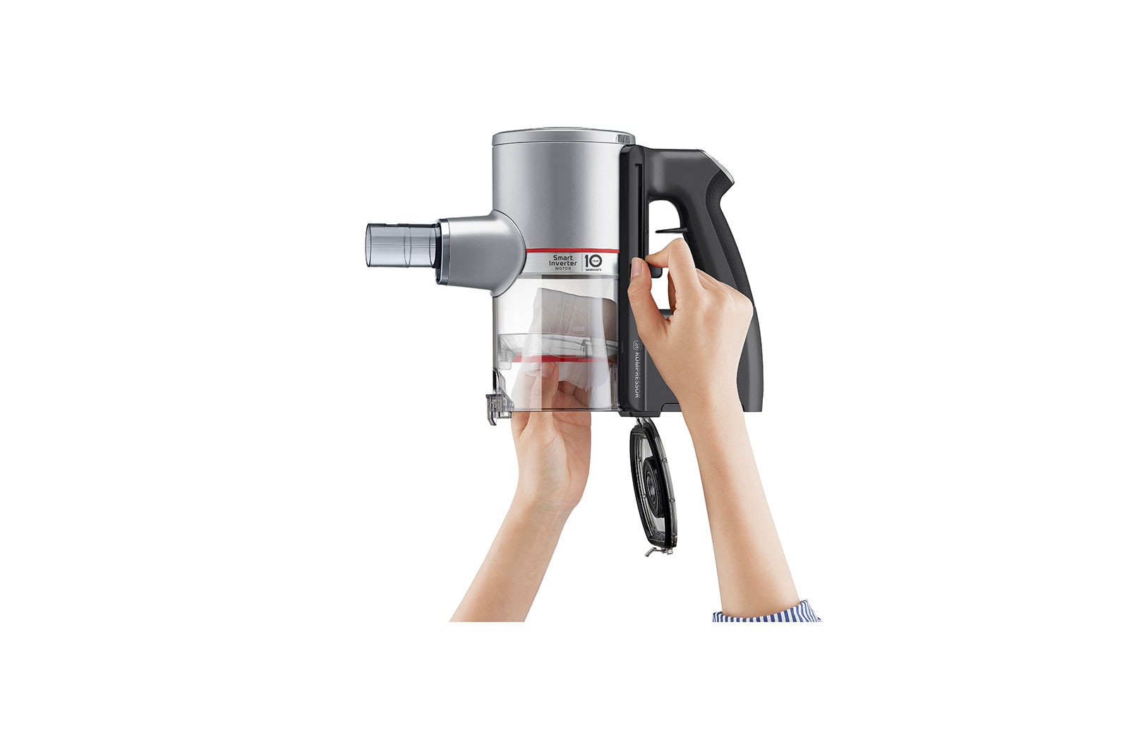 LG Powerful Cordless Handstick with Kompressor™ Technology, A9K-CORE